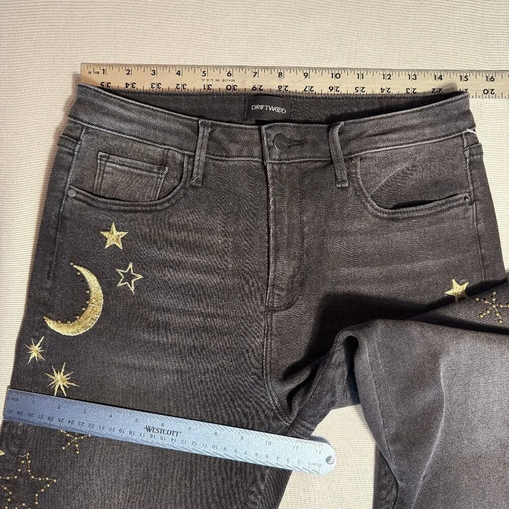 NWOT Free People x Driftwood Charlee Wide Leg Jeans Sz 28 - Picture 10 of 16